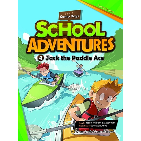 Jack The Paddle Ace + Cd (School Adventures 1)-Jaehwan Jung