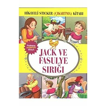 Jack Ve Fasulye Sırığı Hikayeli Sticker Çıkartma Kitabı Kolektif