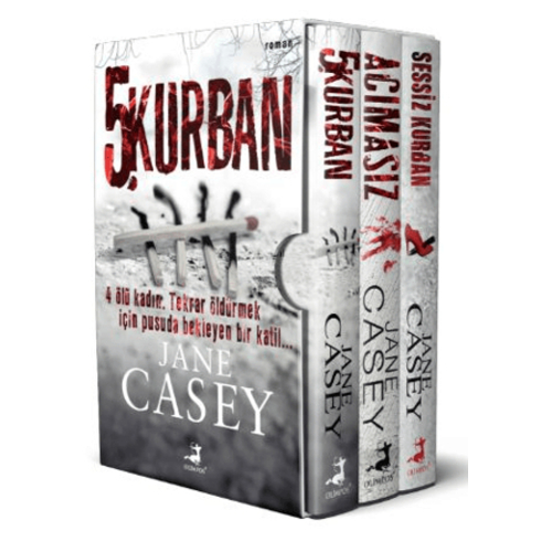 Jane Casey Maeve Kerrigan Serisi 1 - Kutulu Set Jane Casey