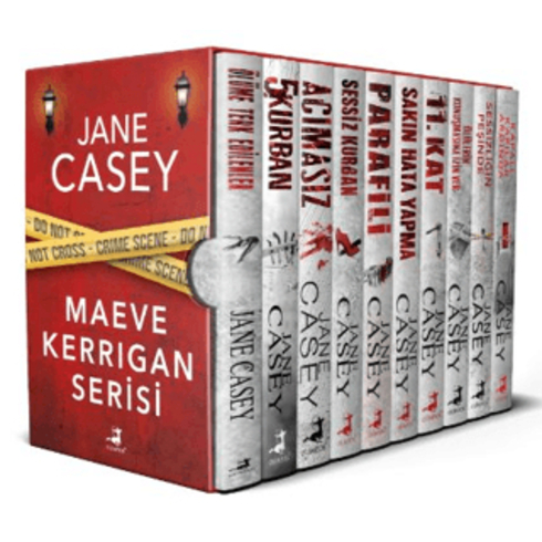 Jane Casey Maeve Kerrigan Serisi Tüm Kitaplar - Kutulu Set Jane Casey