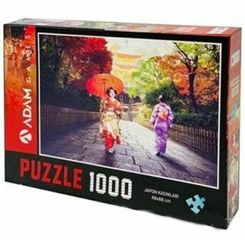 Japon Kadınları 1000 Parça Puzzle