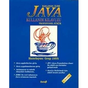 Java Kullanım Kılavuzu Grup Java