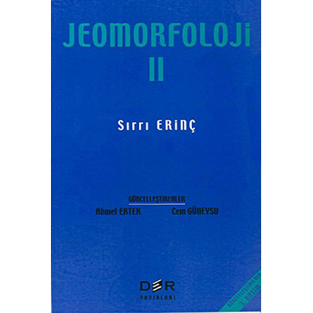 Jeomorfoloji Cilt 2 Sırrı Erinç