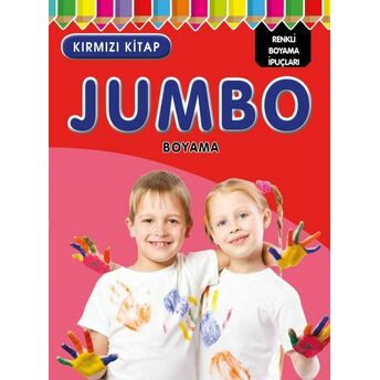 Jumbo Boyama Kırmızı Kitap