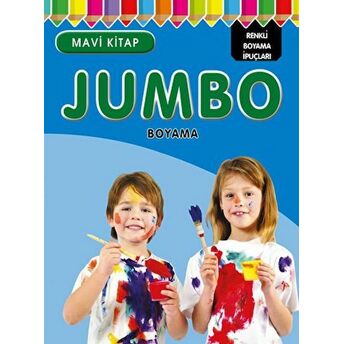 Jumbo Boyama Mavi Kitap