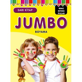 Jumbo Boyama Sarı Kitap