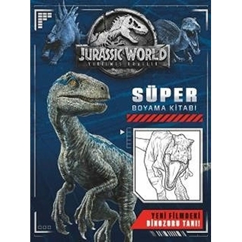 Jurassic World - Süper Boyama Kitabı Kolektif