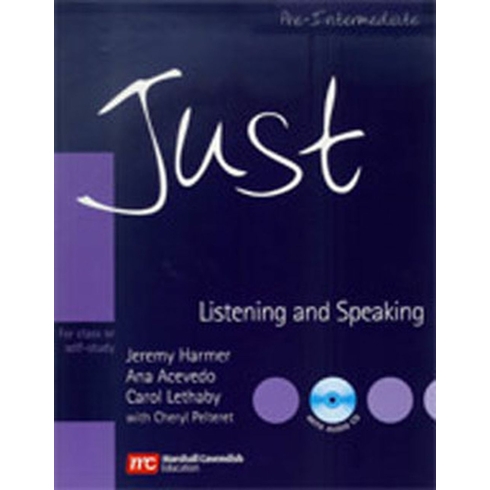 Just Listening And Speaking Pre-Intermediate With Audio Cd Jeremy Harmer