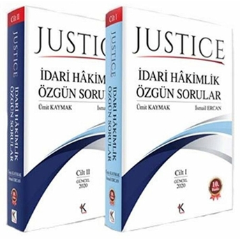 Justice Idari Hakimlik Özgün Sorular (2 Cilt Takım)