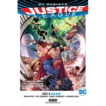 Justice League Cilt 2 - Salgın Bryan Hitch, Neil Edwards