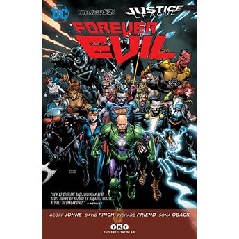 Justice League Forever Evil: Daima Kötülük Geoff Johns, David Finch