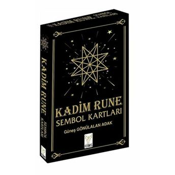 Kadim Rune Sembol Kartları / Kutulu 36 Kart Güneş Gönülalan Adak