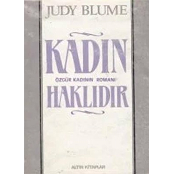 Kadın Haklıdır Judy Blume