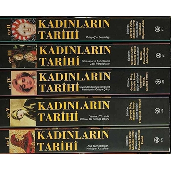 Kadınların Tarihi 5 Cilt Takım (Kutulu) Derleme