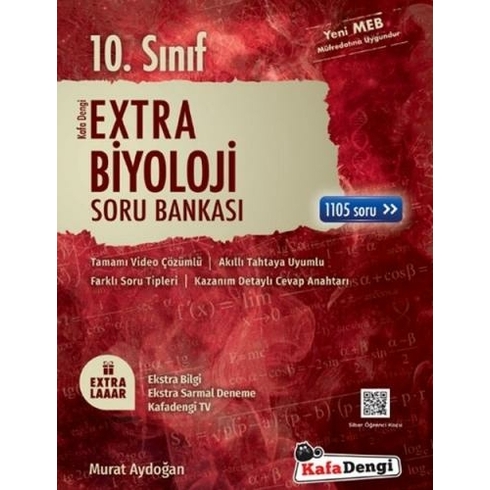 Kafa Dengi 10. Sınıf Extra Biyoloji Soru Bankası