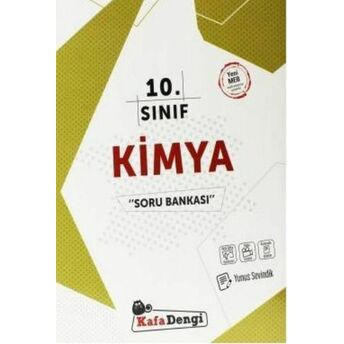 Kafa Dengi 10. Sınıf Kimya Soru Bankası Video Çözümlü Yunus Sevindik