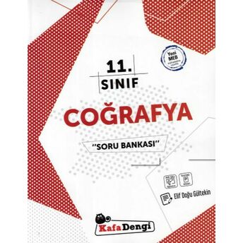 Kafa Dengi 11.Sınıf Coğrafya Soru Bankası (Yeni) Elif Doğu Gültekin