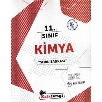 Kafa Dengi 11.Sınıf Kimya Soru Bankası (Yeni) Hilal Dönmez