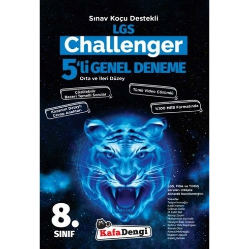 Kafa Dengi 8. Sınıf Lgs Challenger 5 Li Genel Deneme