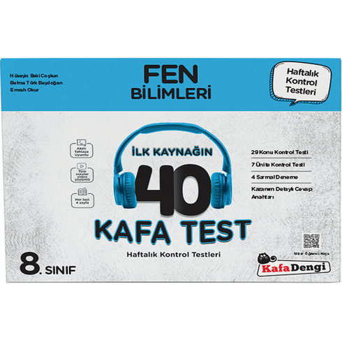 Kafa Dengi 8. Sınıf Lgs Fen Bilimleri 40 Kafa Test