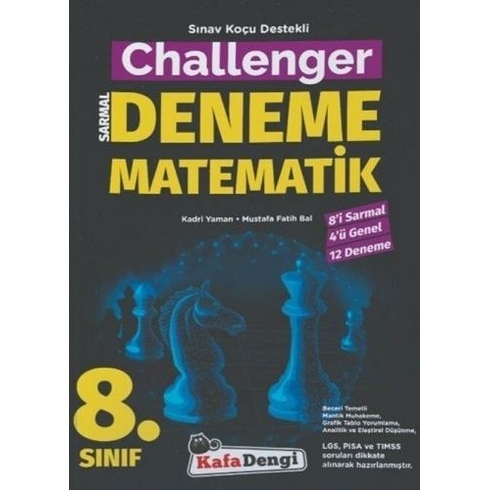 Kafa Dengi 8. Sınıf Lgs Matematik Challenger 12 Branş Deneme