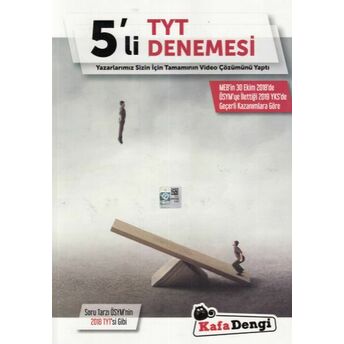 Kafa Dengi Tyt 5 Li Deneme (Yeni) Kolektif