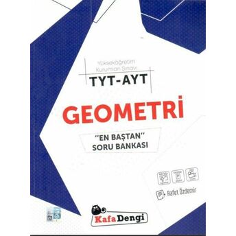 Kafa Dengi Tyt Ayt Geometri Soru Bankası (Yeni) Rafet Özdemir