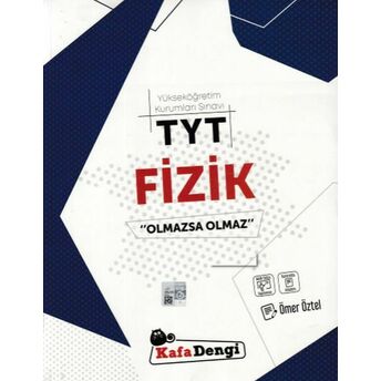 Kafa Dengi Tyt Fizik Olmazsa Olmaz Soru Bankası (Yeni) Ömer Öztel