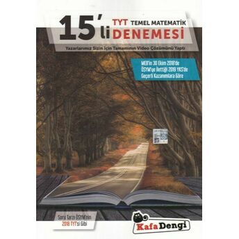 Kafa Dengi Tyt Matematik 15'Li Denemesi (Yeni) Komisyon