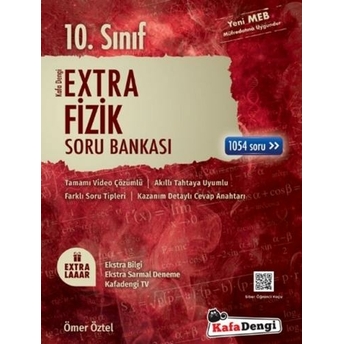 Kafa Dengi Yayınları 10. Sınıf Fizik Extra Soru Bankası Ömer Öztel