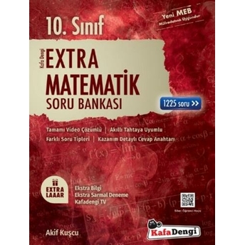 Kafa Dengi Yayınları 10. Sınıf Matematik Extra Soru Bankası Akif Kuşçu