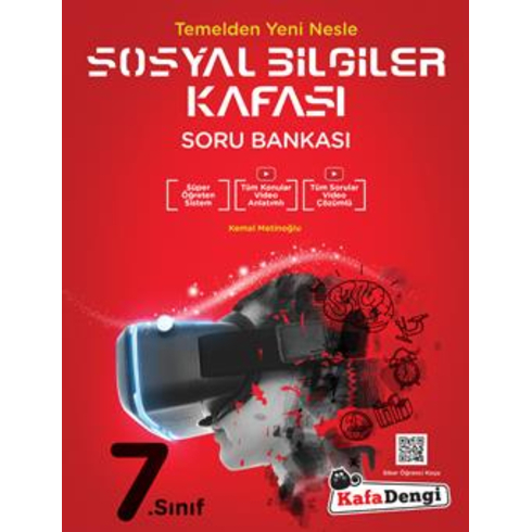 Kafa Dengi Yayınları 7. Sınıf Sosyal Bilgiler Kafası Soru Bankası