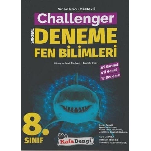 Kafa Dengi Yayınları 8. Sınıf Challenger Fen Bilimleri 12'Li Deneme