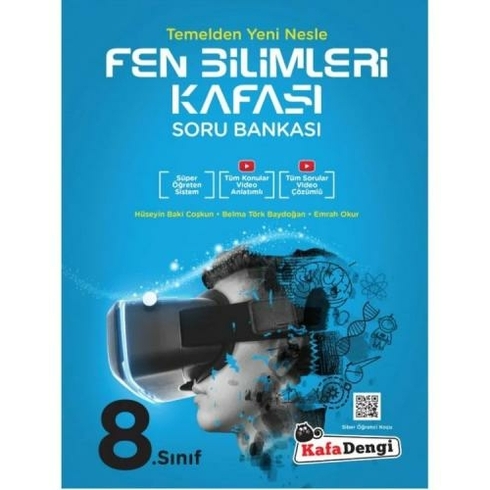 Kafa Dengi Yayınları 8. Sınıf Fen Bilimleri Kafası Soru Bankası