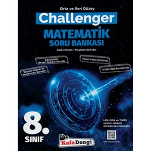 Kafa Dengi Yayınları 8. Sınıf Lgs Matematik Challenger Soru Bankası