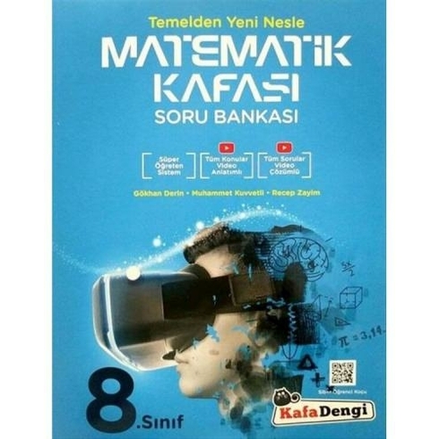 Kafa Dengi Yayınları 8.Sınıf Matematik Kafası Soru Bankası (Tümü Video Çözümlü)