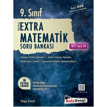 Kafa Dengi Yayınları 9. Sınıf Matematik Extra Soru Bankası Tolga Elevli