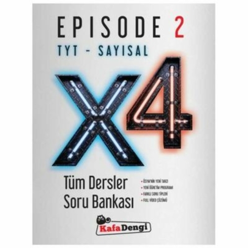 Kafa Dengi Yayınları Tyt Sayısal X4 Tüm Dersler Soru Bankası Episode - 2