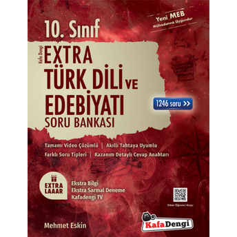 Kafadengi Yayınları 10. Sınıf Türk Dili Ve Edebiyatı Extra Soru Bankası Komisyon