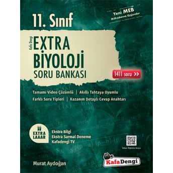 Kafadengi Yayınları 11. Sınıf Biyoloji Extra Soru Bankası Komisyon