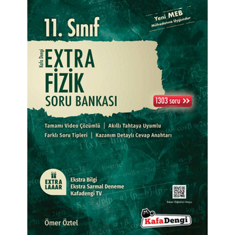 Kafadengi Yayınları 11. Sınıf Fizik Extra Soru Bankası Komisyon