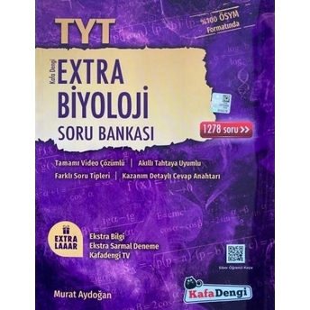 Kafadengi Yayınları Tyt Biyoloji Extra Soru Bankası Komisyon