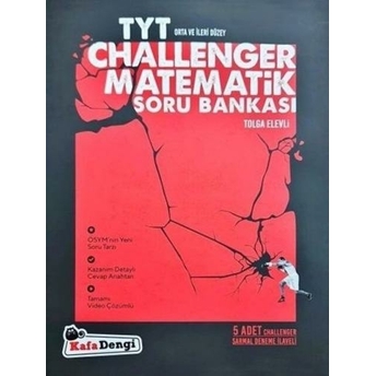 Kafadengi Yayınları Tyt Matematik Challenger Orta Ve Ileri Düzey Soru Bankası Komisyon