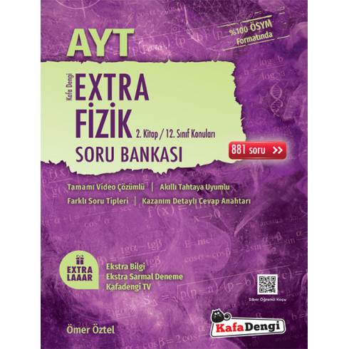 Kafadengi Yks Ayt Fizik Extra 2 Kitap Soru Bankası