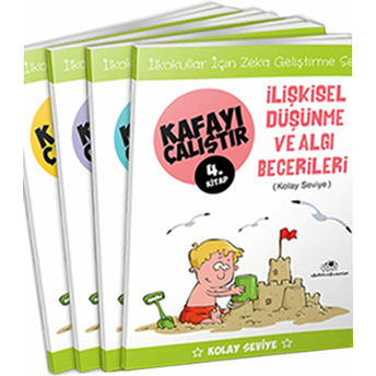 Kafayı Çalıştır Seti (Kolay Seviye) - 4 Kitap Takım Ahmet Bilal Yaprakdal