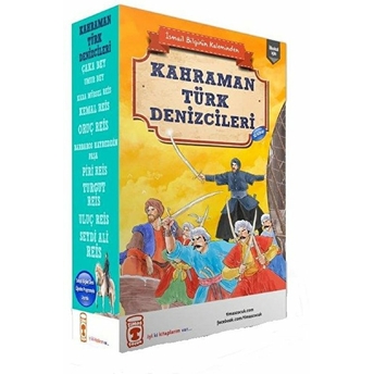 Kahraman Türk Denizciler Seti (10 Kitap) Ismail Bilgin