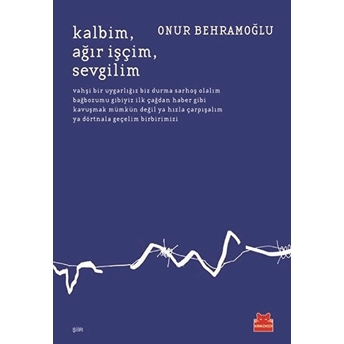 Kalbim, Ağır, Işçim, Sevgilim Onur Behramoğlu