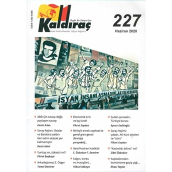 Kaldıraç Dergisi Sayı: 227 Haziran 2020 Kolektif