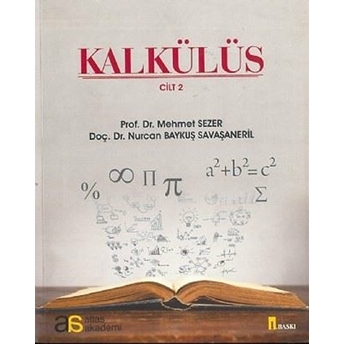 Kalkülüs Cilt 2 Prof. Dr. Mehmet Sezer