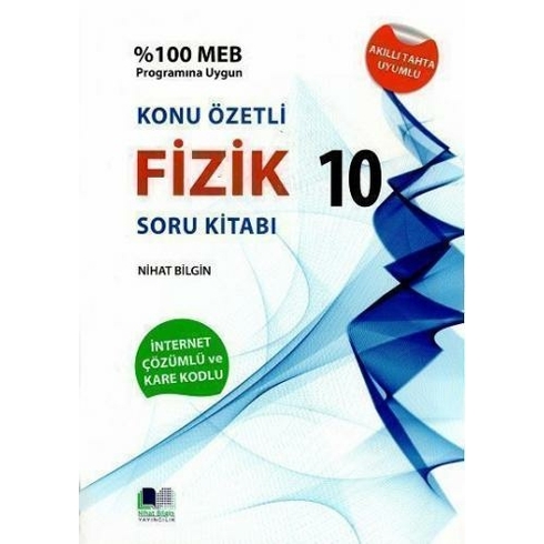 Kampanyalı Nihat Bilgin Yayınları 10. Sınıf Fizik Konu Özetli Soru Bankası Nihat Bilgin